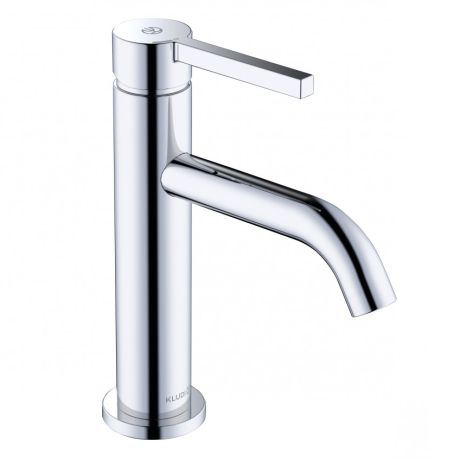 KLUDI NOVA FONTE Pura, однорычажный смеситель на умывальник 100, EcoPlus арт. 202890515