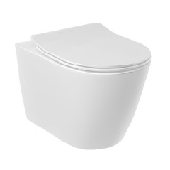 Унитаз KLUDI RESA R 23WCW0243 подвесной безободковый спиральный турбосмыв Spiral-Flush