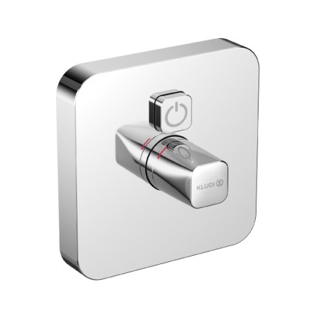 Термостат KLUDI PUSH 386010538 для душа встраиваемый на 1 потребителя внешняя часть