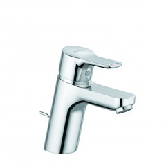 Смеситель KLUDI PURE&amp;EASY 372820565 для раковины на одно отверстие однорычажный с донным клапаном