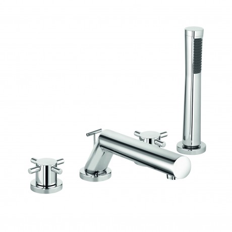 Смеситель KLUDI BOZZ 384240520 для ванны на бортик