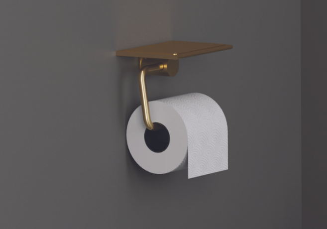 Держатель туалетной бумаги KLUDI VELA R 58971N0 подвесной