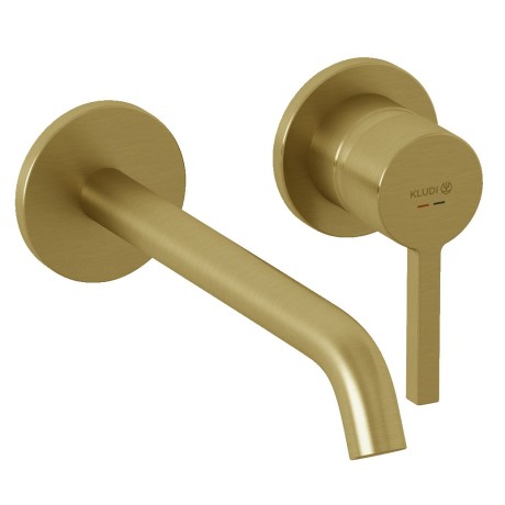 KLUDI NOVA FONTE Pura, настенный смеситель для умывальника, арт. 20245N015