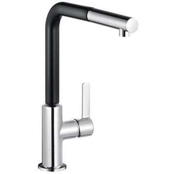 Смеситель KLUDI L-INE S 408518775 для кухни с выдвижным изливом