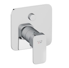 Смеситель KLUDI RENON 427590575 для ванны и душа встраиваемый внешняя часть с автоматическим переключателем воды PUSH&amp;SWITCH