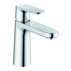Смеситель KLUDI LOUVA 242880575 для раковины на одно отверстие однорычажный с донным клапаном