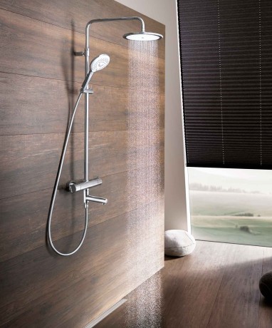 Душевая система KLUDI FRESHLINE 6708305-00 с термостатом с изливом