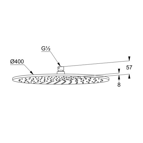 Верхний душ KLUDI A-QA 64340N2-00