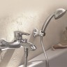Смеситель KLUDI AMPHORA 544430575 для ванны с изливом с подключением шланга