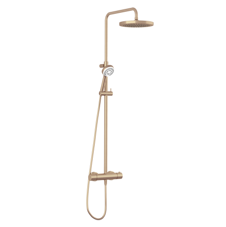 Душевая система KLUDI LOGO DUAL SHOWER SYSTEM 68082N1-00 с термостатом