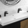 Смеситель KLUDI BALANCE 520268775 для раковины на одно отверстие однорычажный без донного клапана