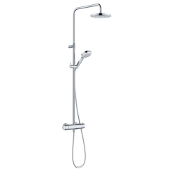 Душевая система KLUDI DIVE DUAL SHOWER SYSTEM 6807905-00 с термостатом