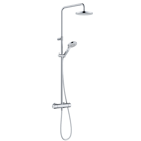 Душевая система KLUDI DIVE DUAL SHOWER SYSTEM 6907905-00 с термостатом