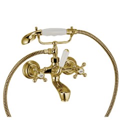 Смеситель KLUDI ADLON 51441452 для ванны с изливом с подключением шланга