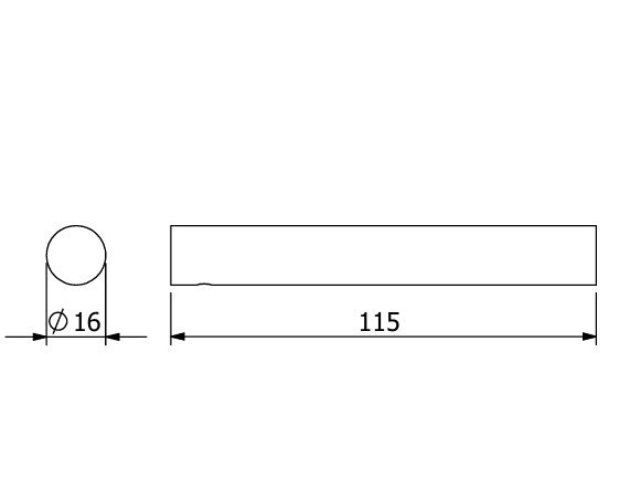 Держатель запасного рулона бумаги KLUDI VELA R 58972N0 подвесной