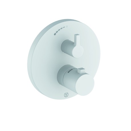 Термостат KLUDI NOVA FONTE 208355315 для душа встраиваемый на 1 потребителя внешняя часть