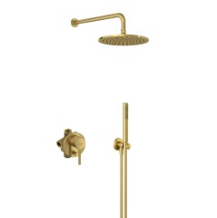 Комплект для душа KLUDI BOZZ 38736N076 7 в 1 верхний душ 250 мм