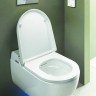 Умный унитаз-комплект KLUDI CLEANTRONIC 16WCW0143 подвесной безободковый с функцией биде с сиденьем крышкой с плавным опусканием