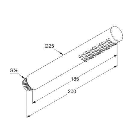 Душевая лейка KLUDI NOVA FONTE 39120N1-00