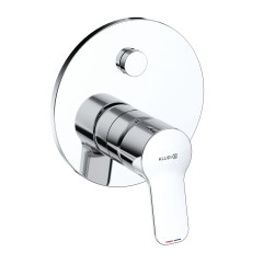 Смеситель KLUDI PURE&amp;EASY 377590565 для ванны и душа встраиваемый внешняя часть с автоматическим переключателем воды PUSH&amp;SWITCH