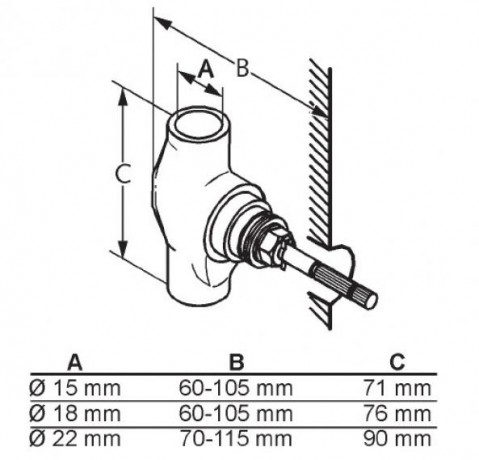 Встраиваемая часть KLUDI 29927 снято