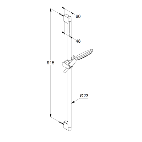 Душевой гарнитур KLUDI FRESHLINE 6794005-00