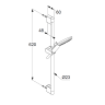 Душевой гарнитур KLUDI FRESHLINE 6783005-00