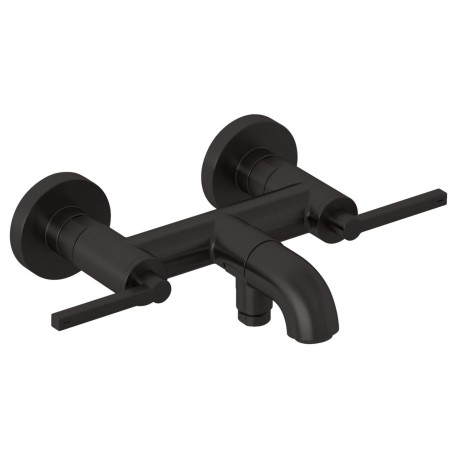 Смеситель KLUDI NOVA FONTE Puristic 20540N215 для ванны с изливом с подключением шланга