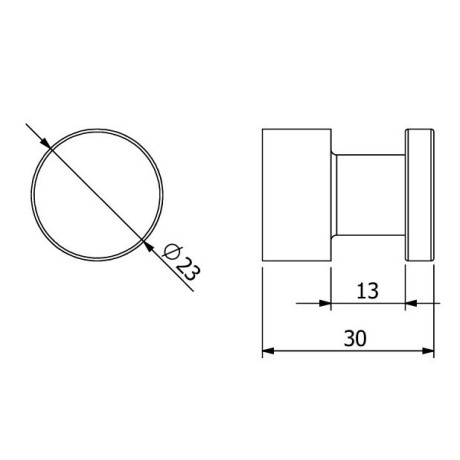 Крючок KLUDI VELA R 58984N2 подвесной
