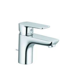 Смеситель KLUDI PURE&amp;STYLE 403820575 для раковины на одно отверстие однорычажный с донным клапаном