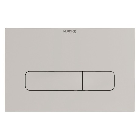 Клавиша смыва KLUDI UNIFIX 30PP01O2 для унитаза цвет серо-бежевый матовый