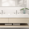 Смеситель KLUDI ZENTA SL 483930565 для раковины на три отверстия двухвентильный