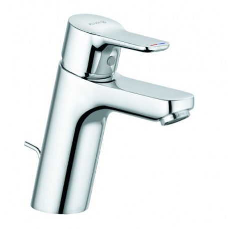 Смеситель KLUDI PURE&EASY XL 371900565 для раковины на одно отверстие однорычажный с донным клапаном