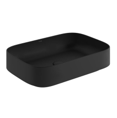 Раковина KLUDI RESA S 58CW4039 накладная без перелива цвет черный матовый