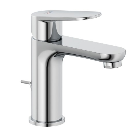 Смеситель KLUDI X1 322880575 для раковины на одно отверстие однорычажный с донным клапаном