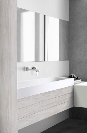 Смеситель KLUDI BALANCE 522469175 для раковины настенный встраиваемый внешняя часть