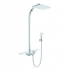 Душевая система KLUDI COCKPIT 8020091-00 с термостатом