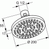 Верхний душ KLUDI A-QA 6651005-00