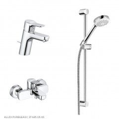 Комплект для ванны KLUDI PURE&EASY 376850565 3 в 1